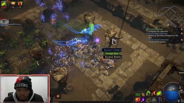 POE 3.26 Pathfinder Livestream 🔴  MAPS -  Caustic Arrow Storm Rain Build