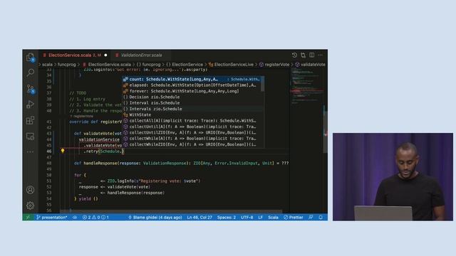 Real-world functional programming in Scala using ZIO - a tour by Yonas Ghidei смотреть онлайн