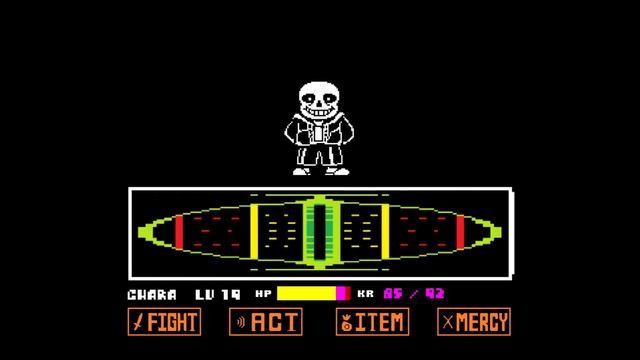 SANS FIGHT (Bad Time Simulator) смотреть онлайн