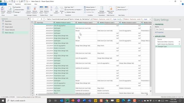 Clean survey data with Excel's Power Query смотреть онлайн