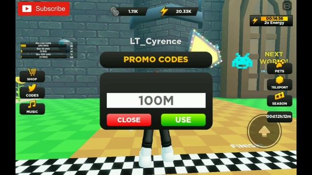 New "Secret Pet Update Working Codes in Roblox Strongman Simulator смотреть онлайн