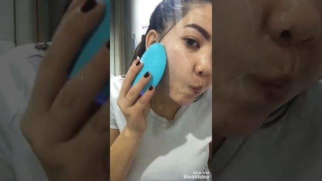 FOREO LUNA 3.  Пробую в первый раз. Эффект бомба??
