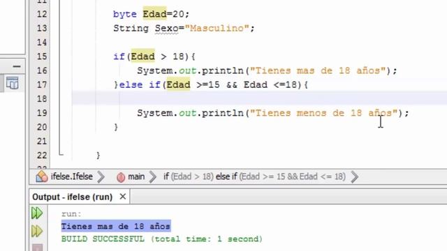 Tutorial 7 de Java - Estructuras if...else & if anidados смотреть онлайн