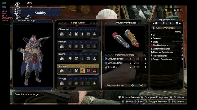 Monster Hunter Rise Steam Deck Gameplay смотреть онлайн
