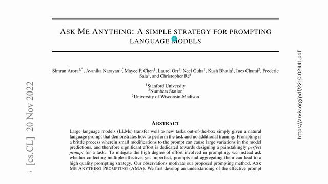 Fine-tune ChatGPT w/ in-context learning ICL - Chain of Thought, AMA, reasoning & acting: ReAct смотреть онлайн
