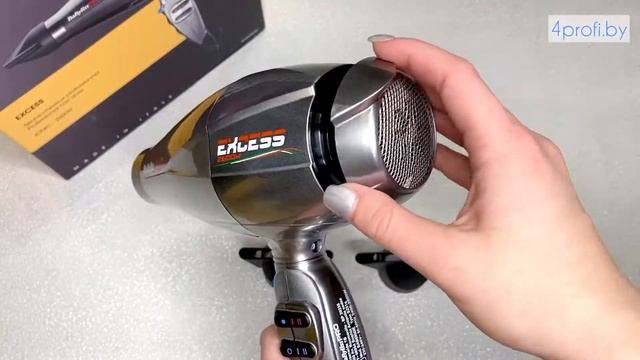 Фен Babyliss Pro EXCESS ionic 2600W BAB6800IE - Обзор, распаковка (4profi.by) смотреть онлайн