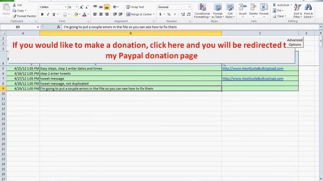 HootSuite Bulk Upload with Windows Excel смотреть онлайн