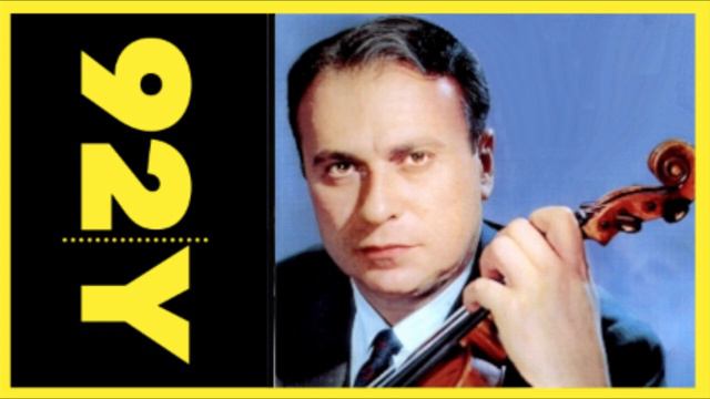 Henryk Szeryng, 1976 violin recital | 92Y Concerts смотреть онлайн