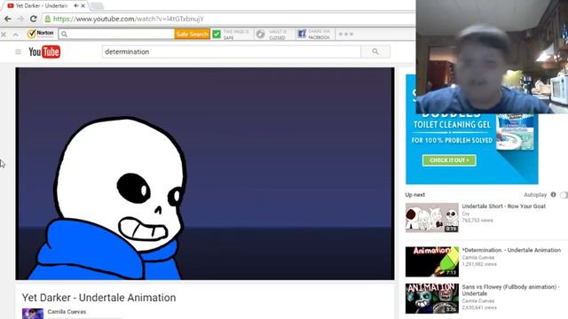 Undertale Animations Megalomaniac, Yet Darker and Determination REACTION!!! смотреть онлайн
