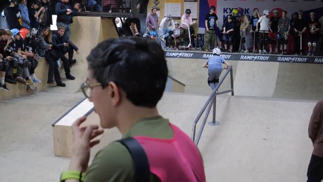 Бабкин Михаил новички - ЧЕМПИОНАТ Москвы по самокату 2023 смотреть онлайн