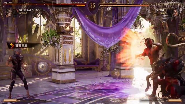 MY SINDEL MAKES THEM ALL GO MAD! - RANKED #4 - Mortal Kombat 1 смотреть онлайн