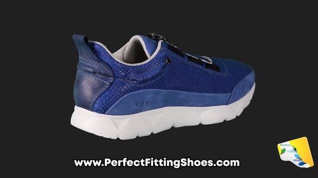 Men's Matrix 1 Free Lock in Astral Blue Python V Leather with NuBuck & Nappa Leather Trim Voice Ove смотреть онлайн
