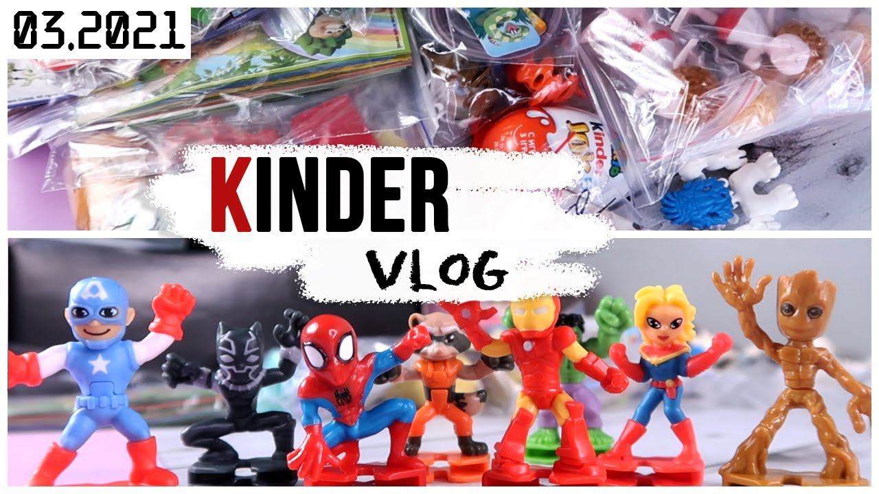 Kinder vlog: Зачем мне три серии Marvel? | Супер Марио и секреты закладки | Варианты Applaydu смотреть онлайн