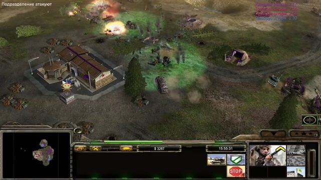 Command & Conquer Generals: Contra 009 patch 2 - УДАРНАЯ АРМИЯ ГЛА смотреть онлайн