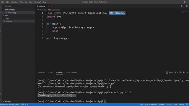PyQt5 Tutorial 2 - Creating our first Window смотреть онлайн