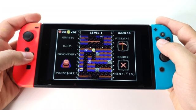 Pity Pit | Nintendo Switch handheld gameplay смотреть онлайн