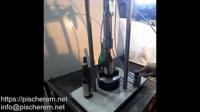 Машина укупорочная полуавтоматическая (кронен-пробка) смотреть онлайн