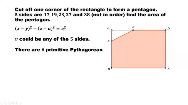 Find the Area of The Pentagon | Olympiad Math смотреть онлайн