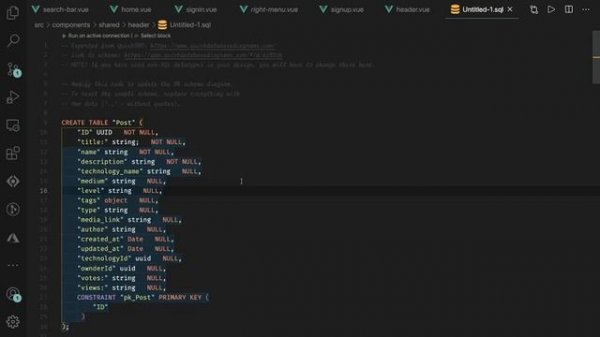 Vue JS with Nest JS Database Modeling #35