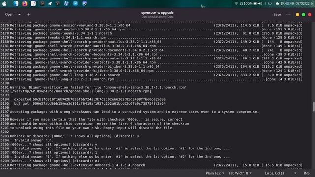 Upgrade Opensuse Leap stable release to Tumbleweed rolling release using terminal. смотреть онлайн