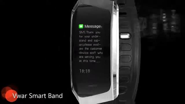 Vwar Smart Band ip67 Sport Fitness Bracelet (Link in Description) смотреть онлайн