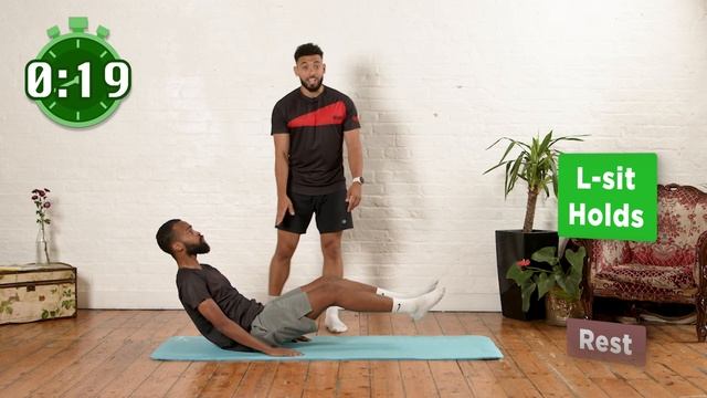 10 Minute Core Workout For Runners (Easy Follow Along) смотреть онлайн