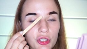 КОРРЕКЦИЯ БРОВЕЙ/ построение,форма,окраска, воск