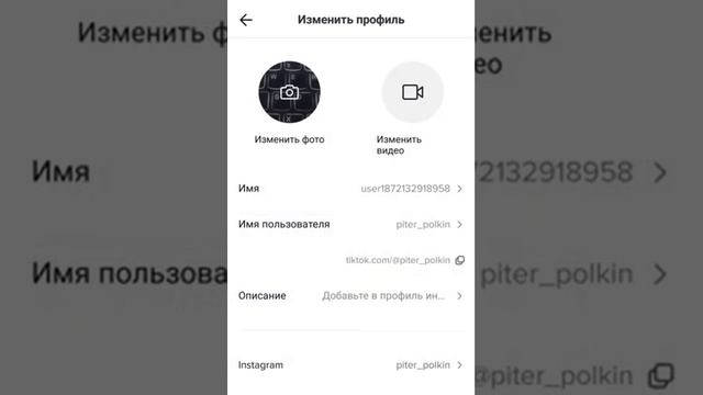 Как поставить на аватарку в Тик Ток видео или фото смотреть онлайн