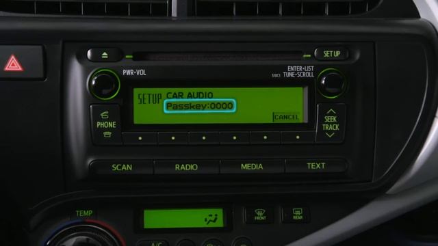 2012 Prius c How-To: Pairing a BT Audio Player or Phone | Toyota смотреть онлайн