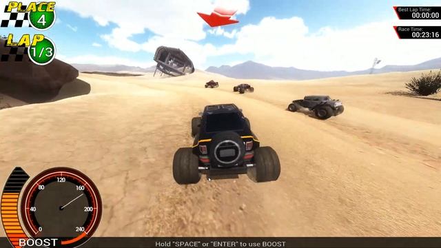 Off-Road Super Racing - простенькие бесплатные гонки смотреть онлайн