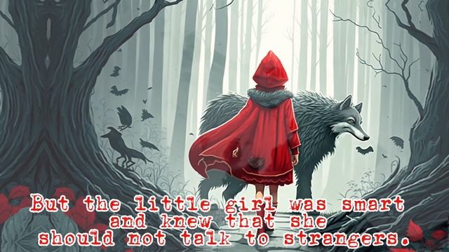 Little Red Riding Hood Fairy Tale for Kids | Sweet Narration and Stunning Illustrations смотреть онлайн