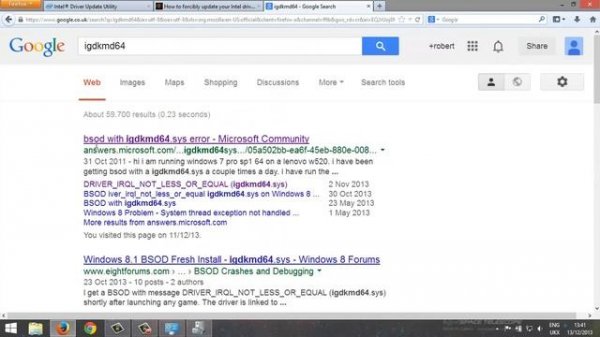 Driver IRQL Not Less or Equal igdkmd64 Error - Easy Fix to Install Latest Drivers