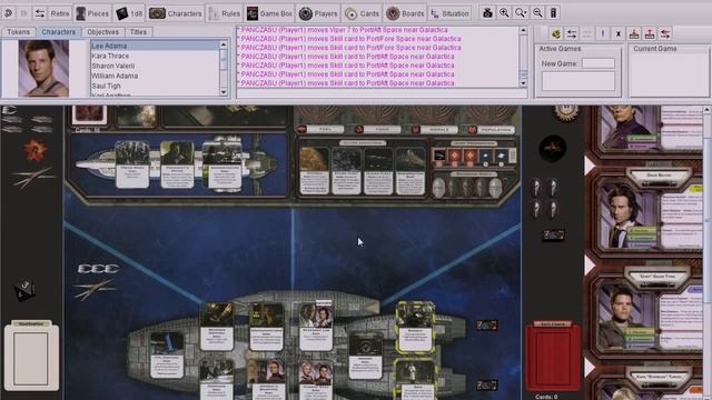 Battlestar Galactica Board Game in Vassal - guide for newbies смотреть онлайн