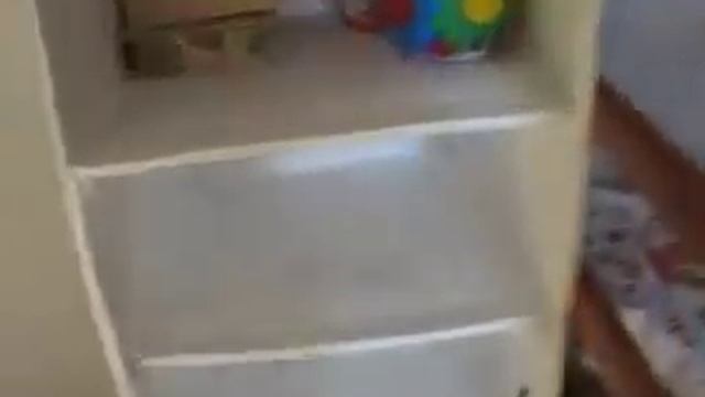 Картонные полки и комодик из коробки от порошка. смотреть онлайн