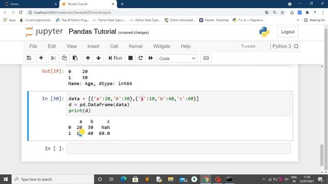 Python Pandas Tutorial | Basics Of Pandas Library смотреть онлайн