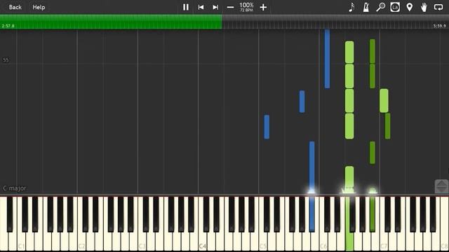 Tasogare Nyanko - Nekopara(ネコぱら) Vol.1+2 OST [Piano Tutorial] (Synthesia) смотреть онлайн
