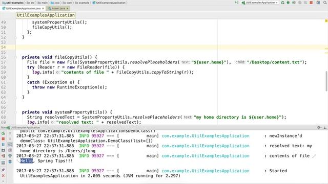 Spring Tips: The Spring Framework *Utils Classes смотреть онлайн