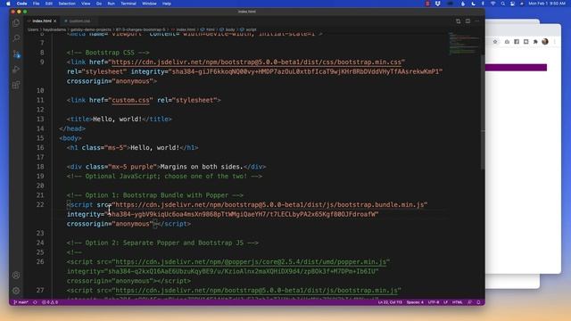 The 3 BIG Changes in Bootstrap 5 // What's new in Bootstrap 5? смотреть онлайн