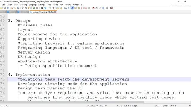 TN TRB Computer Science Syllabus - Business Computing #2 System Development Life Cycle SDLC смотреть онлайн