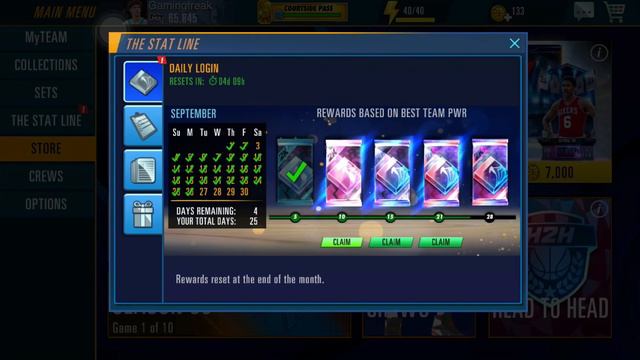 The final daily login rewards of season 4🤩 | nba 2k mobile смотреть онлайн