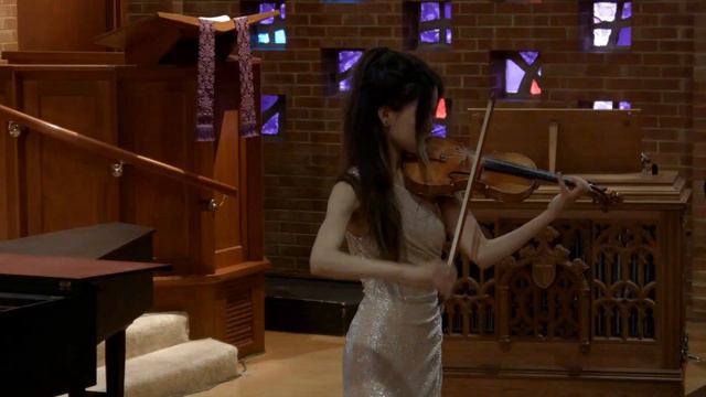 Bach: Violin Sonata No. 1 in G minor, BWV 1001: Adagio & Presto | Liana Branscome, violin смотреть онлайн