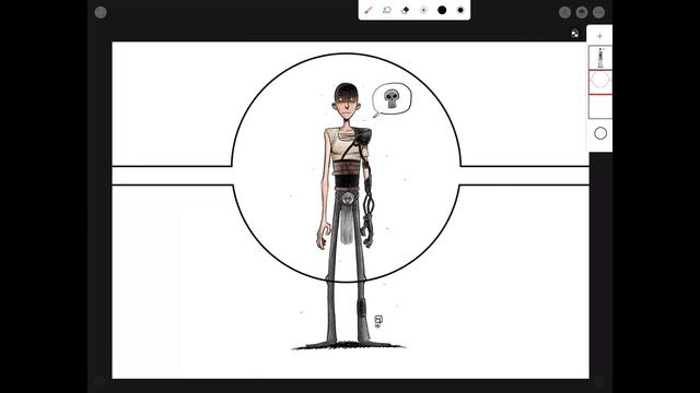 Using Infinite Painter and Procreate to Design a Background смотреть онлайн