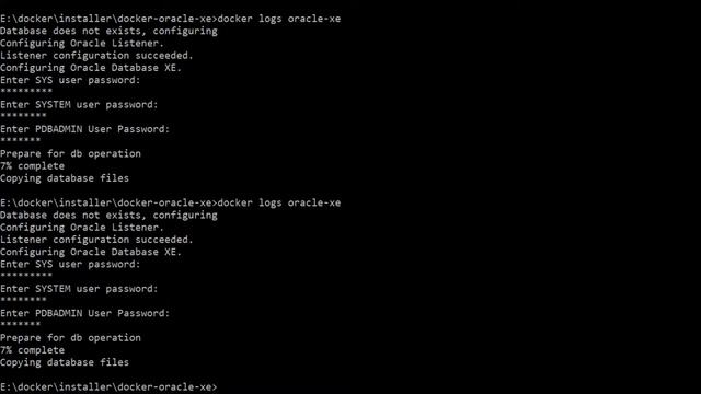 Install Oracle XE 18c on Docker смотреть онлайн