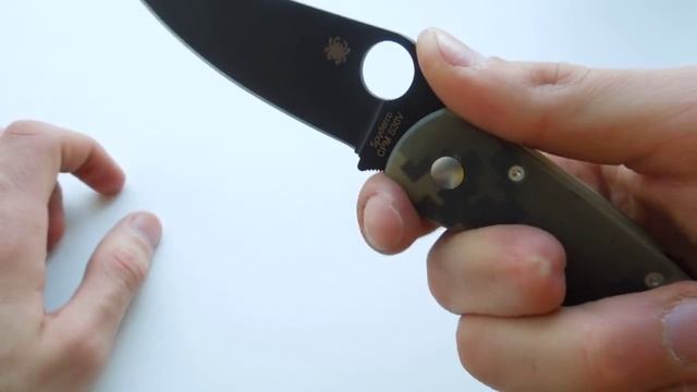 Обзор ножа Spyderco Military s30v. смотреть онлайн