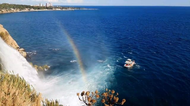 Нижний Дюденский водопад, Анталия смотреть онлайн