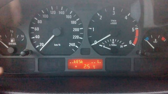 BMW Е46 Тест приборной панели. Тест #2 смотреть онлайн