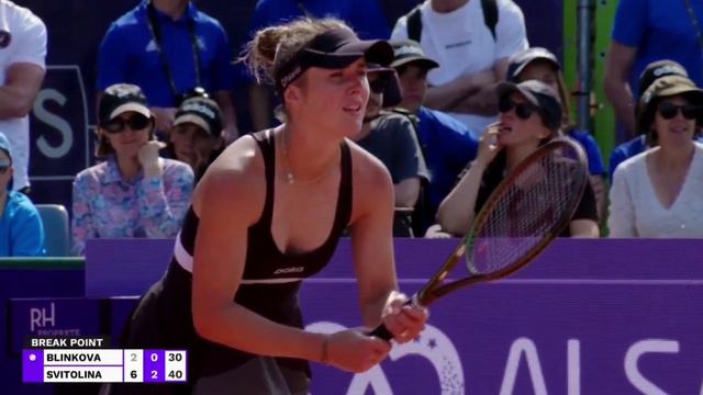 Anna Blinkova vs Elina Svitolina Highlights INTERNATIONAUX DE STRASBOURG | Tennis Live смотреть онлайн