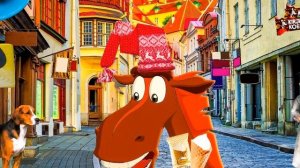 Конь Юлий на разных языках мем!