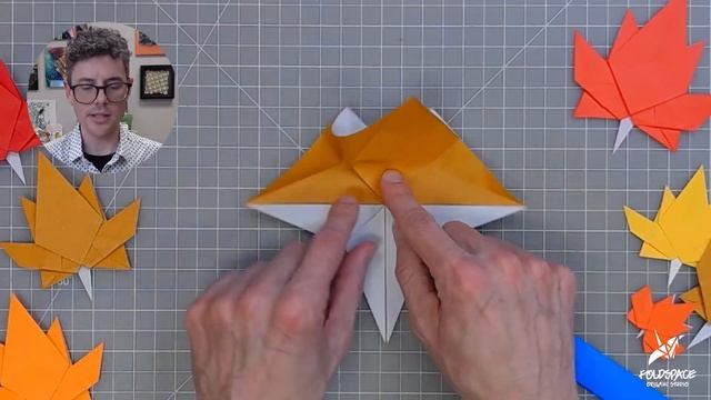 Origami Maple Leaf Tutorial смотреть онлайн