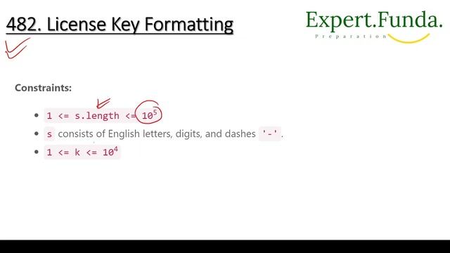 Leetcode 482. License Key Formatting || Google Interview Asked Question || Java Solution смотреть онлайн